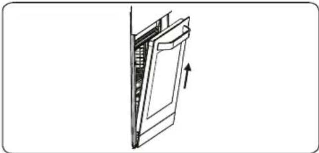 VESTEL VEB24076 - Removal of the Oven Door - 3