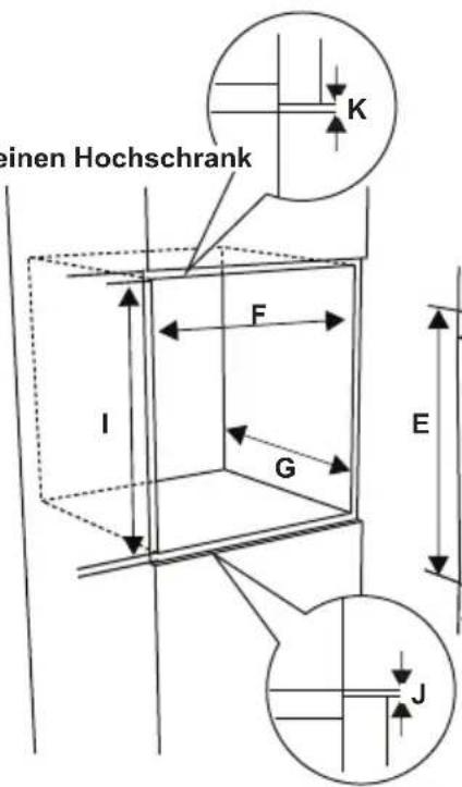 VESTEL VEB24076 - EINBAUEN DES BACKOFENS - 2