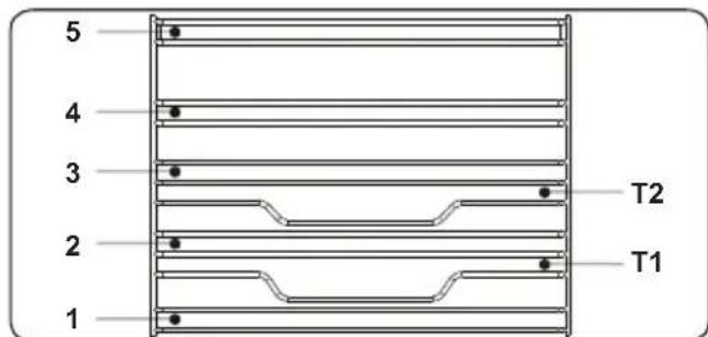 VESTEL VEB24076 - ACCESSORIES LA GRILLE METALLIQUE EASYFIX - 1