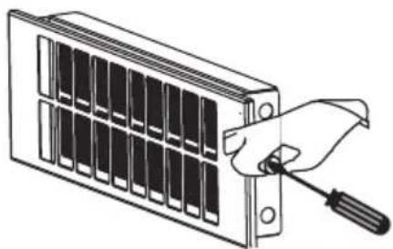 VESTEL VEA36016 - Filtre à charbon actif avec cadre - 1