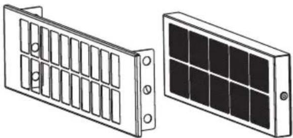 VESTEL VEA36016 - Filtre à charbon actif avec cadre - 3