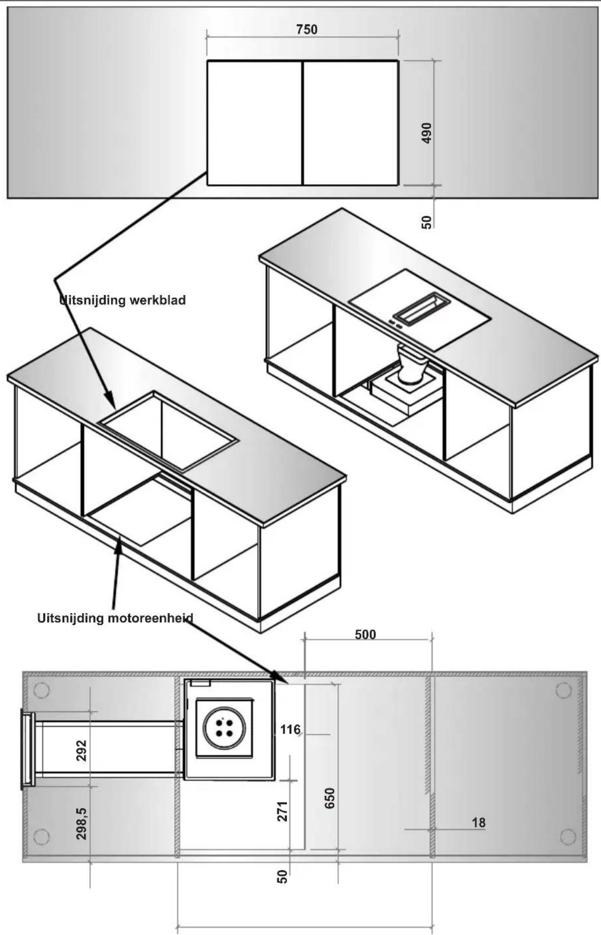 VESTEL VEA36016 - INSTALLATIEAFMETINGEN - 2