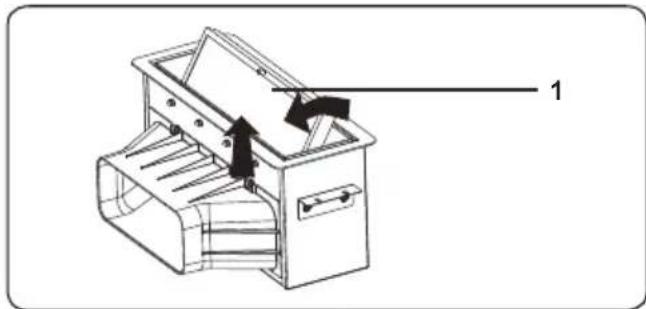 VESTEL VEA36016 - Remove the metal grease filter - 2