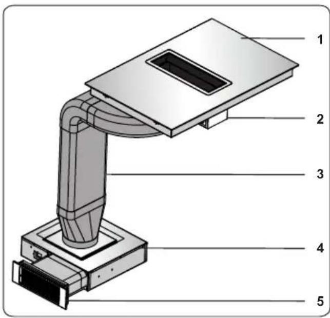 VESTEL VEA36016 - List of Components - 1