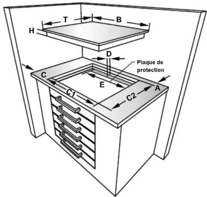 VESTEL VEA24056 - INSTALLATION DE LA TABLE DE CUISSON - 3