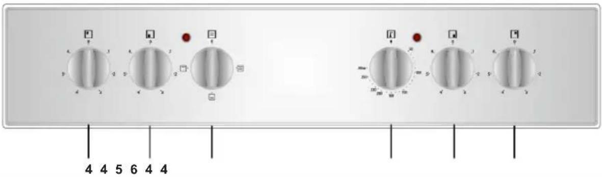 VESTEL VEH11026-2 - Bandeau de commande - 1