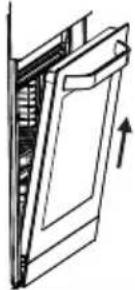 VESTEL VEB24066 - De ovendeur verwijderen - 3