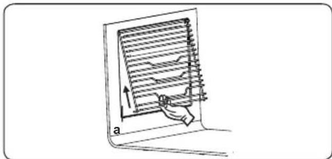 VESTEL VEB24066 - Removal of the Wire Shelf - 1
