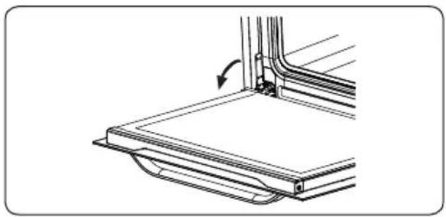 VESTEL VEB24066 - Ausbauen der Backofentür - 1