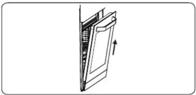 VESTEL VEB24066 - Ausbauen der Backofentür - 3