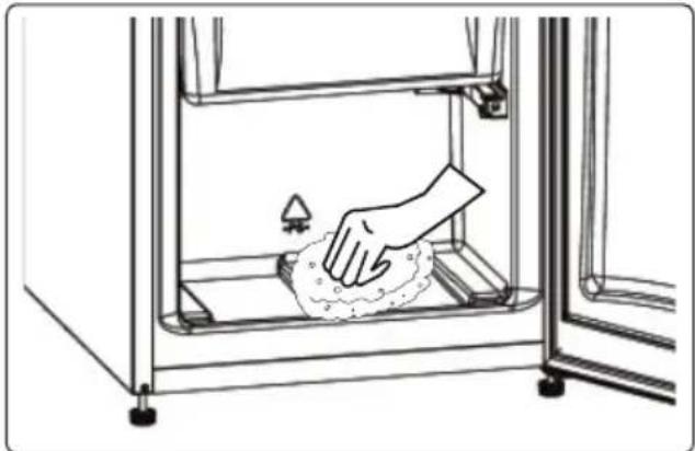 VESTEL K-T071W - Freezer defrosting process - 1