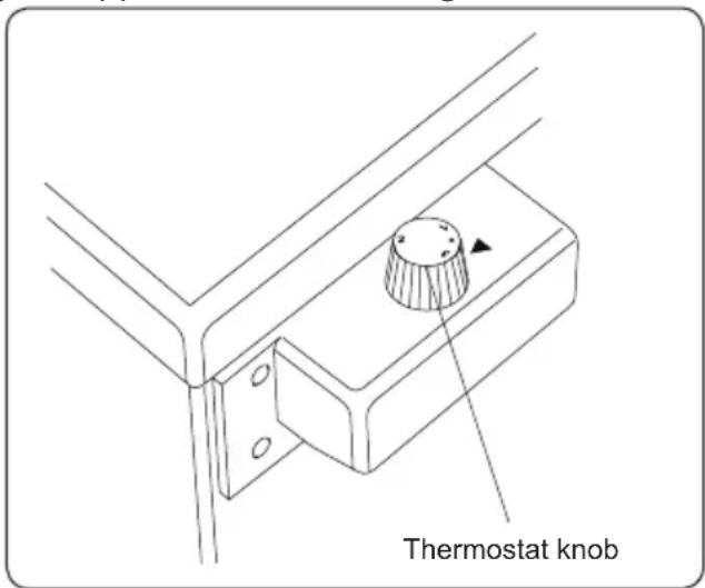 VESTEL K-T071W - Thermostat Setting - 2