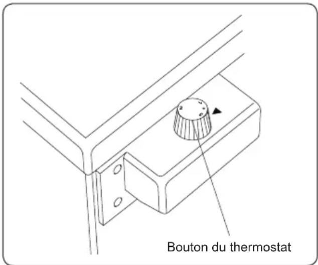 VESTEL K-T071W - Réglage du thermostat - 2