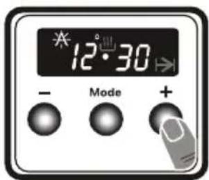 VESTEL VEB15026-1 - Semi-automatische tijdsinstelling (eindtijd) - 2