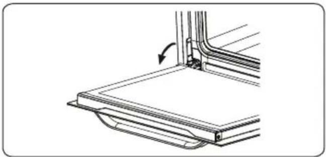 VESTEL VEB15026-1 - Removal of the Oven Door - 1