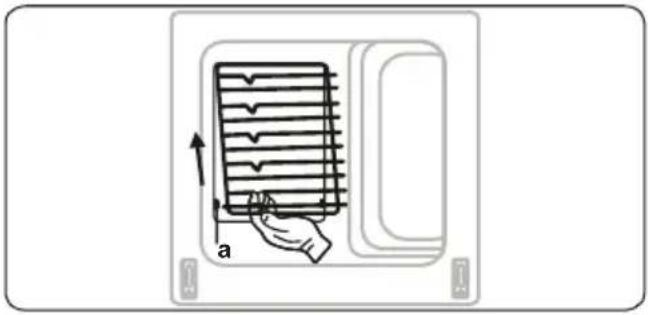 VESTEL VEB15026-1 - Retrait de la grille - 1