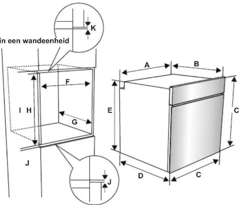 VESTEL VEB15026-1 - Installatie van de oven - 2