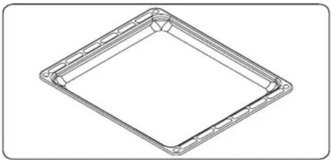 VESTEL VEB15026-1 - Ondiepe bakplaat - 1