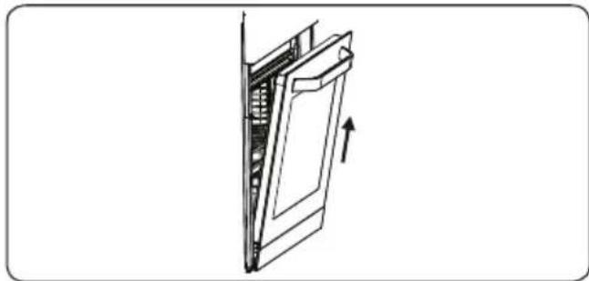 VESTEL VEB14026-1 - Ausbauen der Backofentür - 3