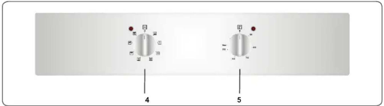 VESTEL VEB14026-1 - Bandeau de commande - 1