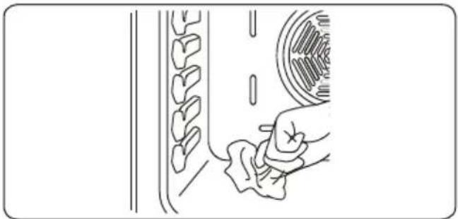 VESTEL VEB14026-1 - De binnenkant van de oven reinigen - 1