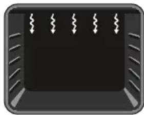 VESTEL VEB14026-1 - Manette thermostat du four - 6