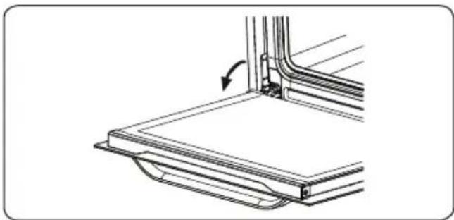 VESTEL VEB14026-1 - Removal of the Oven Door - 1