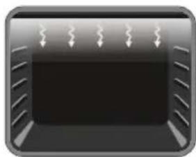VESTEL VEB14026-1 - Manette thermostat du four - 7