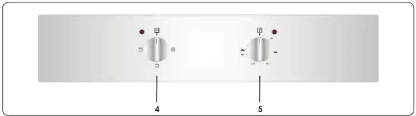 VESTEL VEB13026-1 - Bedieningspaneel - 1