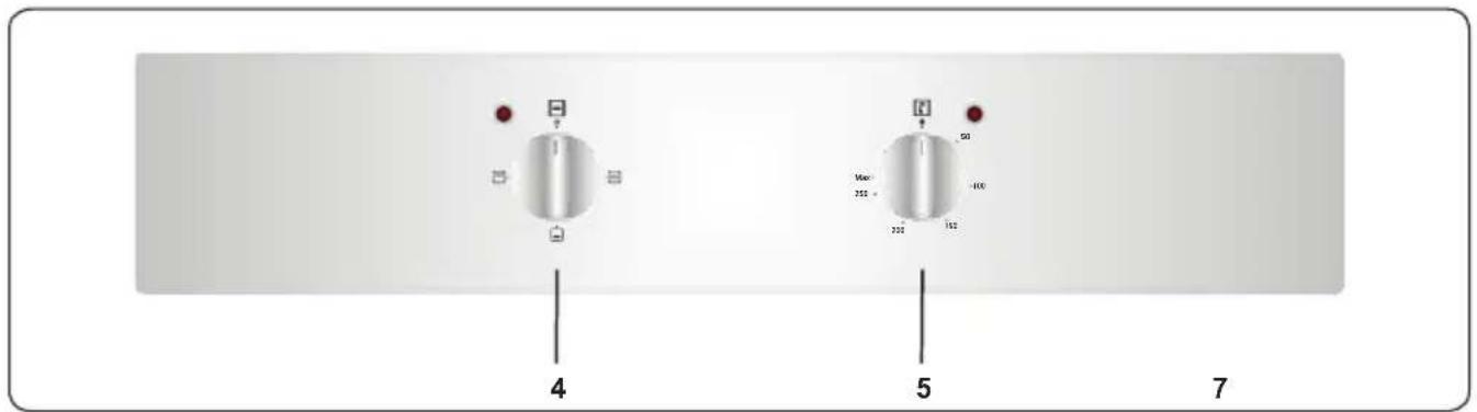 VESTEL VEB13026-1 - Bandeau de commande - 1