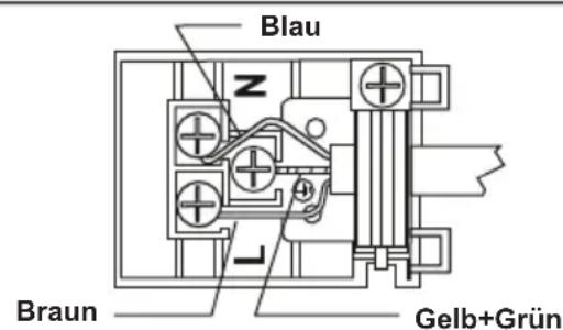 VESTEL VEB13026-1 - Elektrischer Anschluss und Sicherheitshinweise - 3