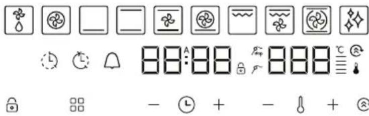VESTEL VEB24076-1 - GEBRUIK VAN DE TIMER MET TOUCH-BEDIENING - 1