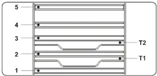 VESTEL VEB24076-1 - ACCESSOIRES LA GRILLE MÉTALLIQUE EASYFIX - 1