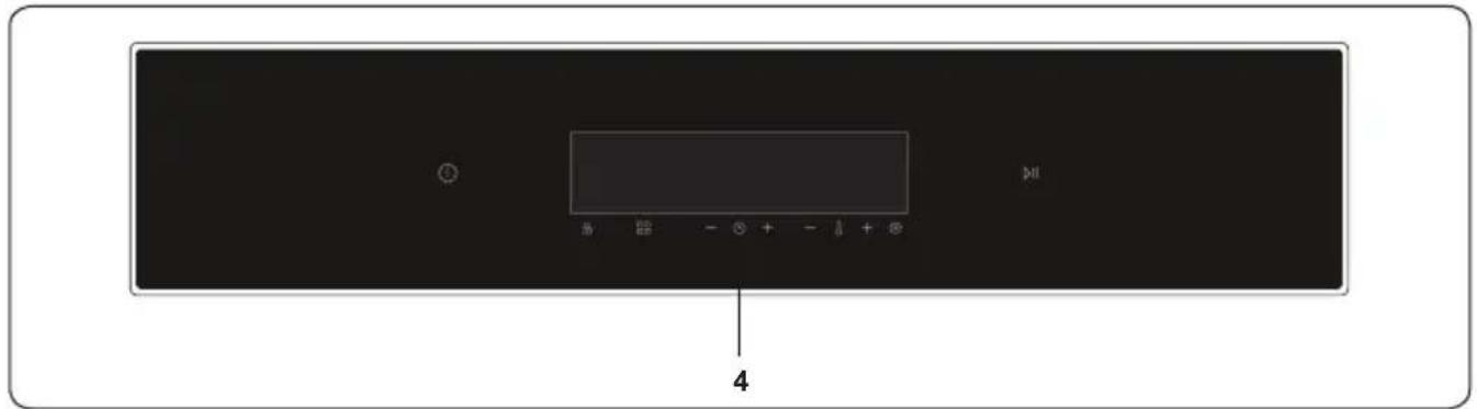 VESTEL VEB24076-1 - Bedieningspaneel - 1