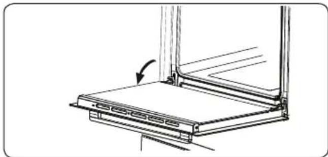 VESTEL VEB24076-1 - Removal of the Oven Door - 1