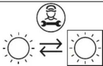 VESTEL VEB24076-1 - Changing the Oven Lamp - 1