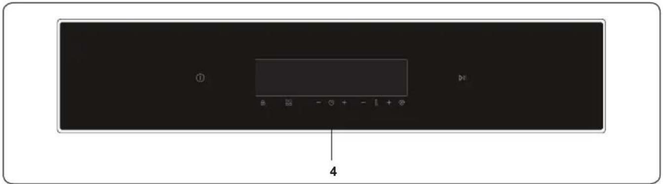 VESTEL VEB24076-1 - Control Panel - 1
