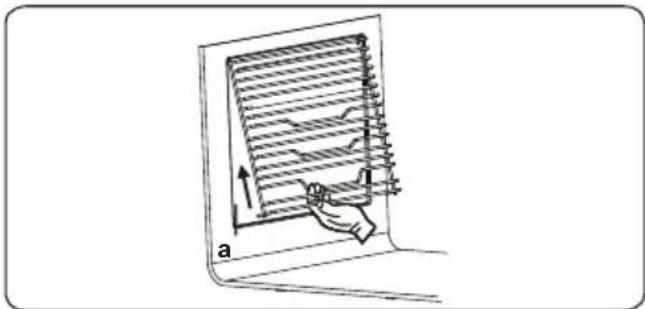 VESTEL VEB24076-1 - Removal of the Wire Shelf - 1