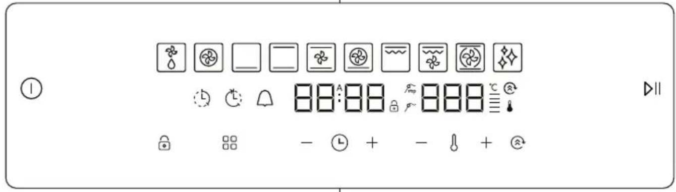 VESTEL VEB24076-1 - UTILISATION DE LA MINUTERIE À COMMANDE TACTILE INTÉGRALE - 1