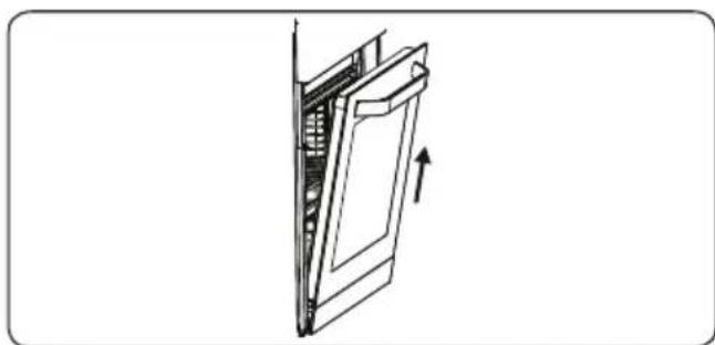 VESTEL VEB24076-1 - Removal of the Oven Door - 3