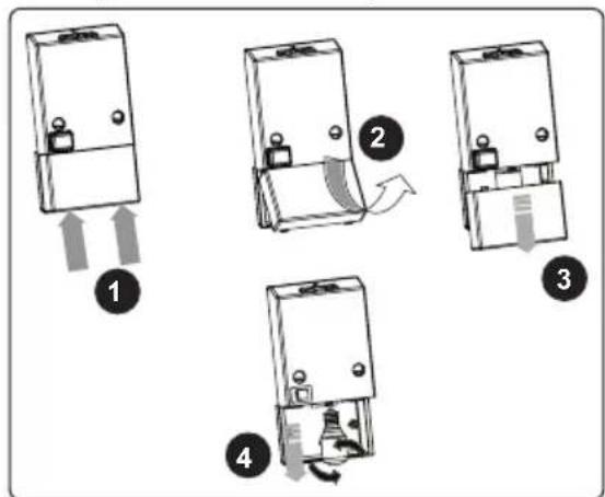 VESTEL VEKK5125 - Remplacement de l'ampoule - 2