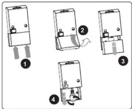 VESTEL VEKK5125 - Replacing the Light Bulb - 2