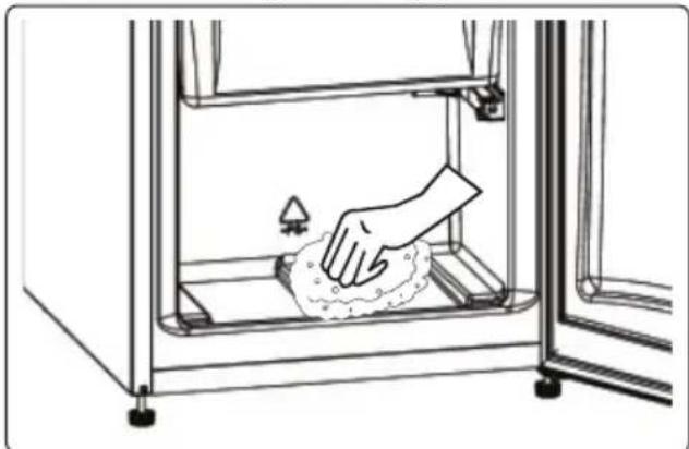 VESTEL VEKK7156 - Freezer defrosting process - 1
