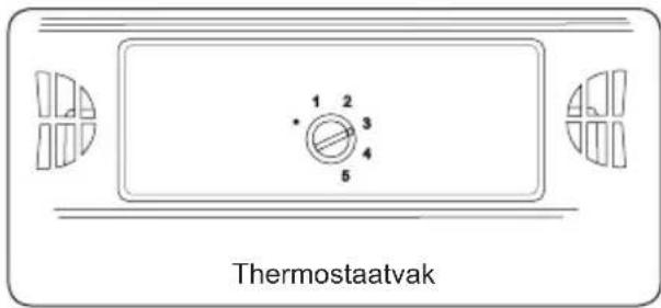 VESTEL VEKF1115 - Instelling Thermostaat - 2