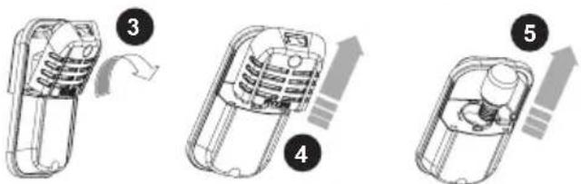 VESTEL VEKF1115 - Replacing the Light Bulb - 3