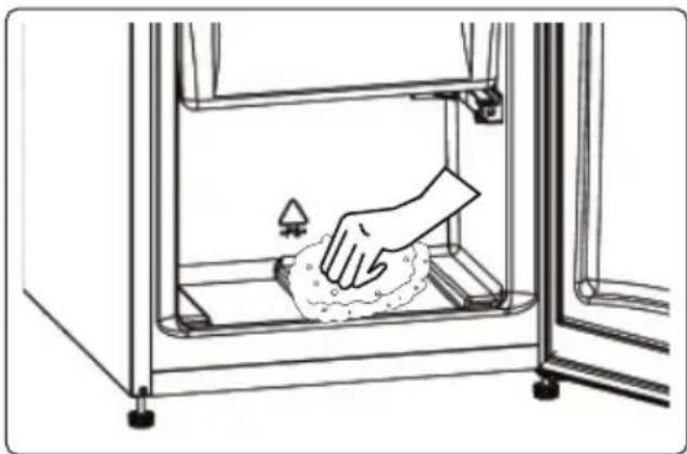 VESTEL VEKK5126 - Freezer defrosting process - 1