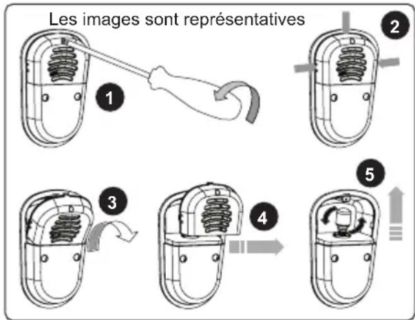 VESTEL VEKK5126 - Remplacement de l'ampoule - 2