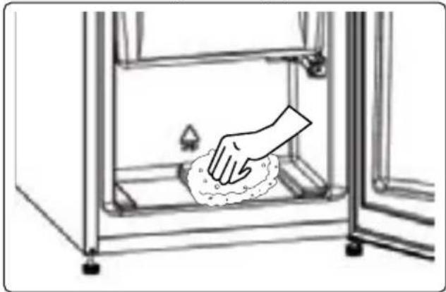 VESTEL VEKF1116 - Freezer defrosting process - 1