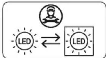 VESTEL VEKF1116 - Remplacement de l'ampoule - 2