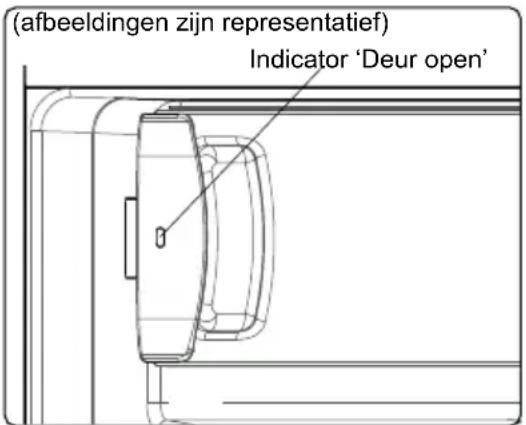 VESTEL VEKF1116 - Indicator 'Deur open'; - 1